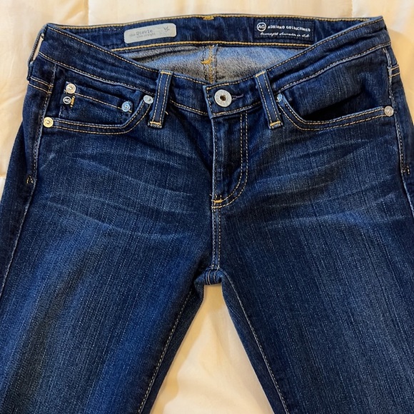 Ag Adriano Goldschmied The Stevie slim straight size 25 R in a dark rinse - Picture 6 of 15